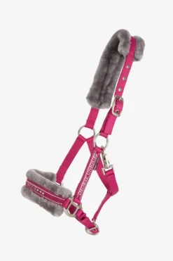 Horse Unique Grimmor & Grimskaft-Grimma med Päls Cerise/Grå Shettland