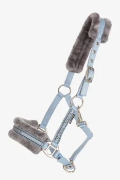 Horse Unique Grimmor & Grimskaft-Grimma med Päls Ljusblå/Grå Shettland