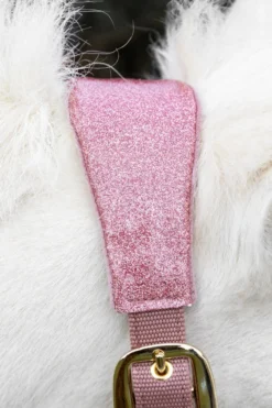 Kentucky Horsewear Kentucky Horsewear|Grimmor & Grimskaft-Grimma Velvet Enhörning Glitter Rosa