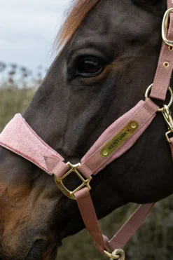 Kentucky Horsewear Kentucky Horsewear|Grimmor & Grimskaft-Grimma Velvet Enhörning Glitter Rosa