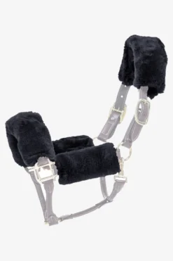 Kentucky Horsewear Grimmor & Grimskaft-Grimset Fårskinn 4-pack Svart