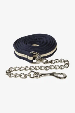 Källquist Equestrian Grimmor & Grimskaft|Källquist Equestrian-Grimskaft Platt med Kedja Marin/Beige