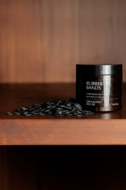 Grooming Deluxe Grooming Deluxe-Gummiband 1500pcs Svart