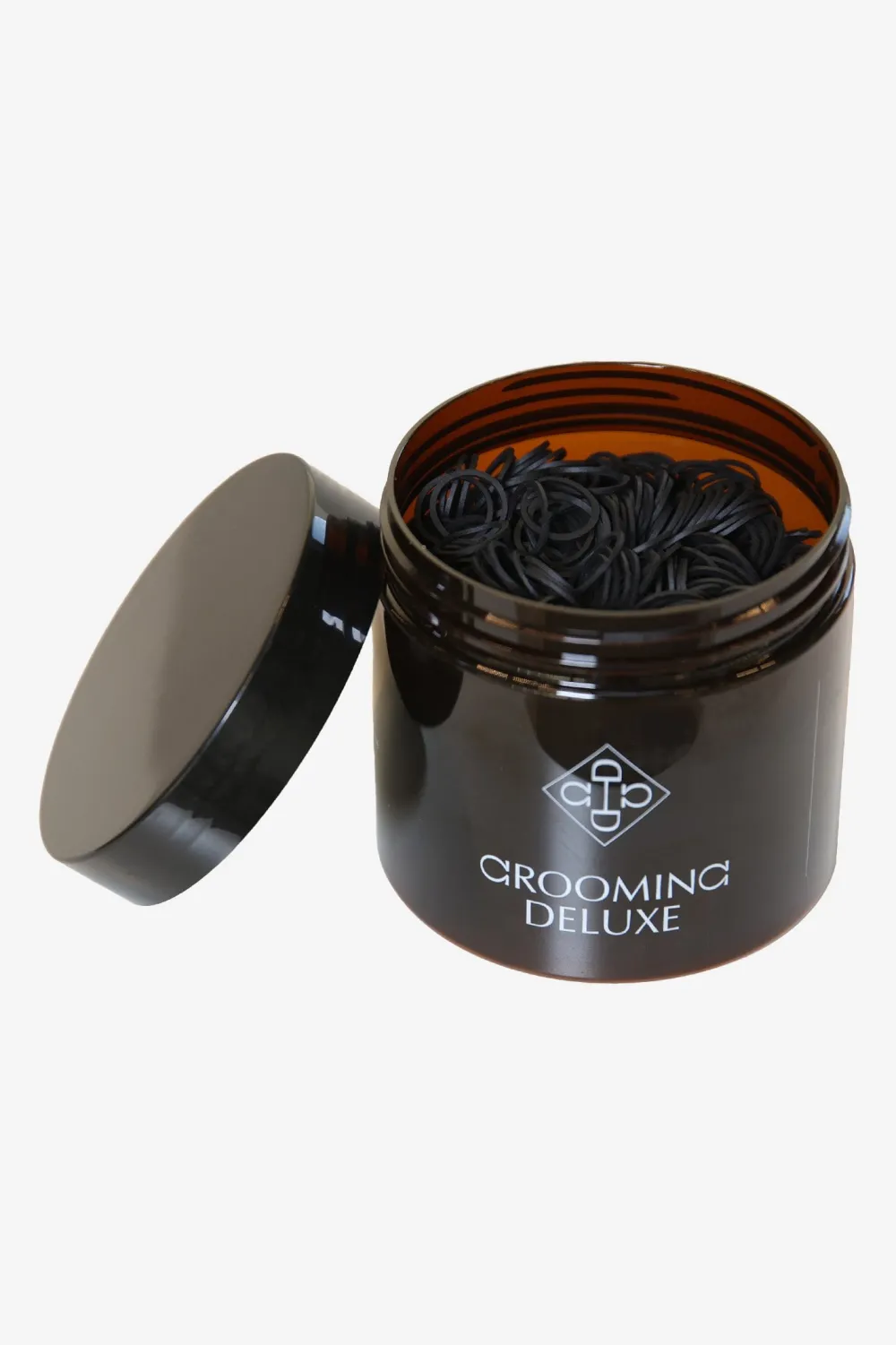 Grooming Deluxe Grooming Deluxe-Gummiband 1500pcs Svart