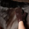 Grooming Deluxe Grooming Deluxe|Ryktväskor & Ryktborstar-Gummihandske Brun