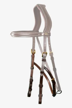 Dyón Dyón|Träns & Pannband-Hackamore Sidostycke Dyon Collection Brun