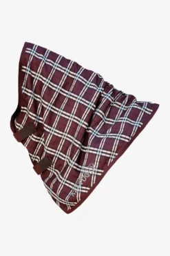Kentucky Horsewear Hästtäcken & Flughuvor|Kentucky Horsewear-Has Cofort 0g Bordeaux/Rutig