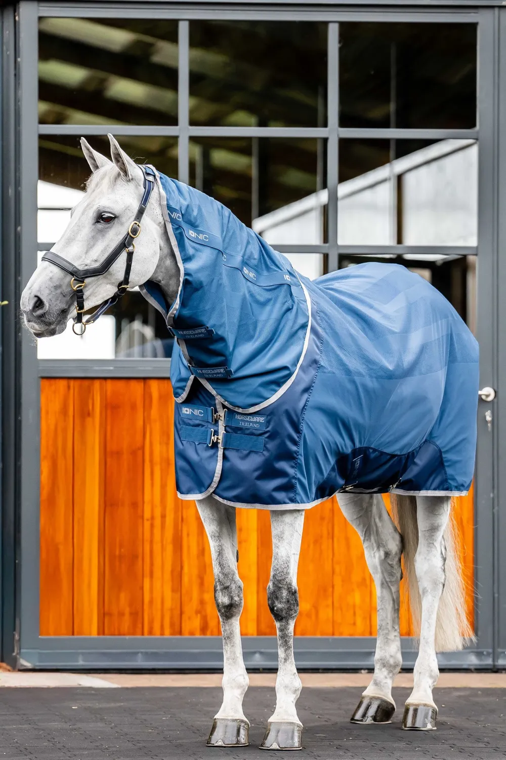 Horseware Hästtäcken & Flughuvor|Horseware-Ha ti vettäcke Ionic Iperia Bue/iver