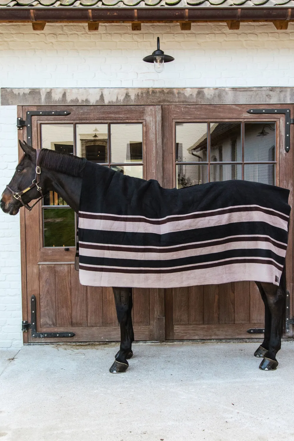 Kentucky Horsewear Hästtäcken & Flughuvor|Kentucky Horsewear-Heavy Fleecefilt 210*200 Brun/Beige