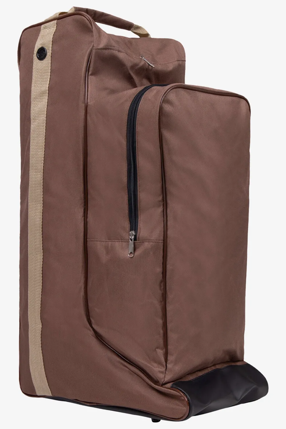 QHP Qhp-Hjälm & Stövelväska Brun/Beige