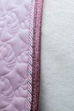 Kentucky Horsewear Kentucky Horsewear|Schabrak & Huvor-Hoppschabrak Enhörning Glitter Ljusrosa