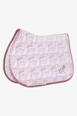 Kentucky Horsewear Kentucky Horsewear|Schabrak & Huvor-Hoppschabrak Enhörning Glitter Ljusrosa