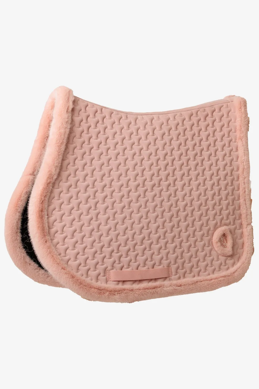 Kentucky Horsewear Kentucky Horsewear|Schabrak & Huvor-Hoppschabrak Fuskpäls Old Rose