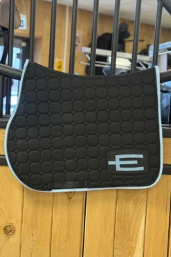 Equiline Schabrak & Huvor|Equiline-Hoppschabrak Octagon Svart/Blå