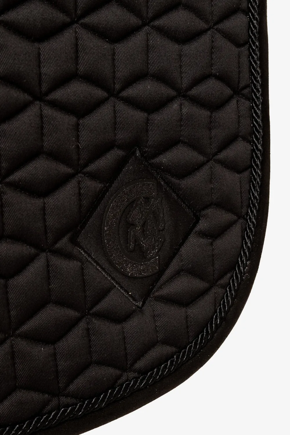 Kentucky Horsewear Kentucky Horsewear|Schabrak & Huvor-Hoppschabrak Sparkling Svart