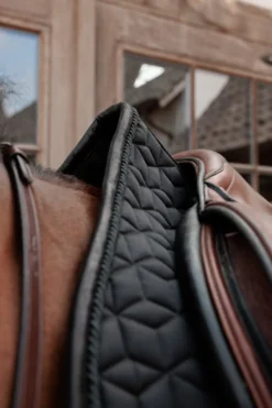 Kentucky Horsewear Kentucky Horsewear|Schabrak & Huvor-Hoppschabrak Sparkling Svart