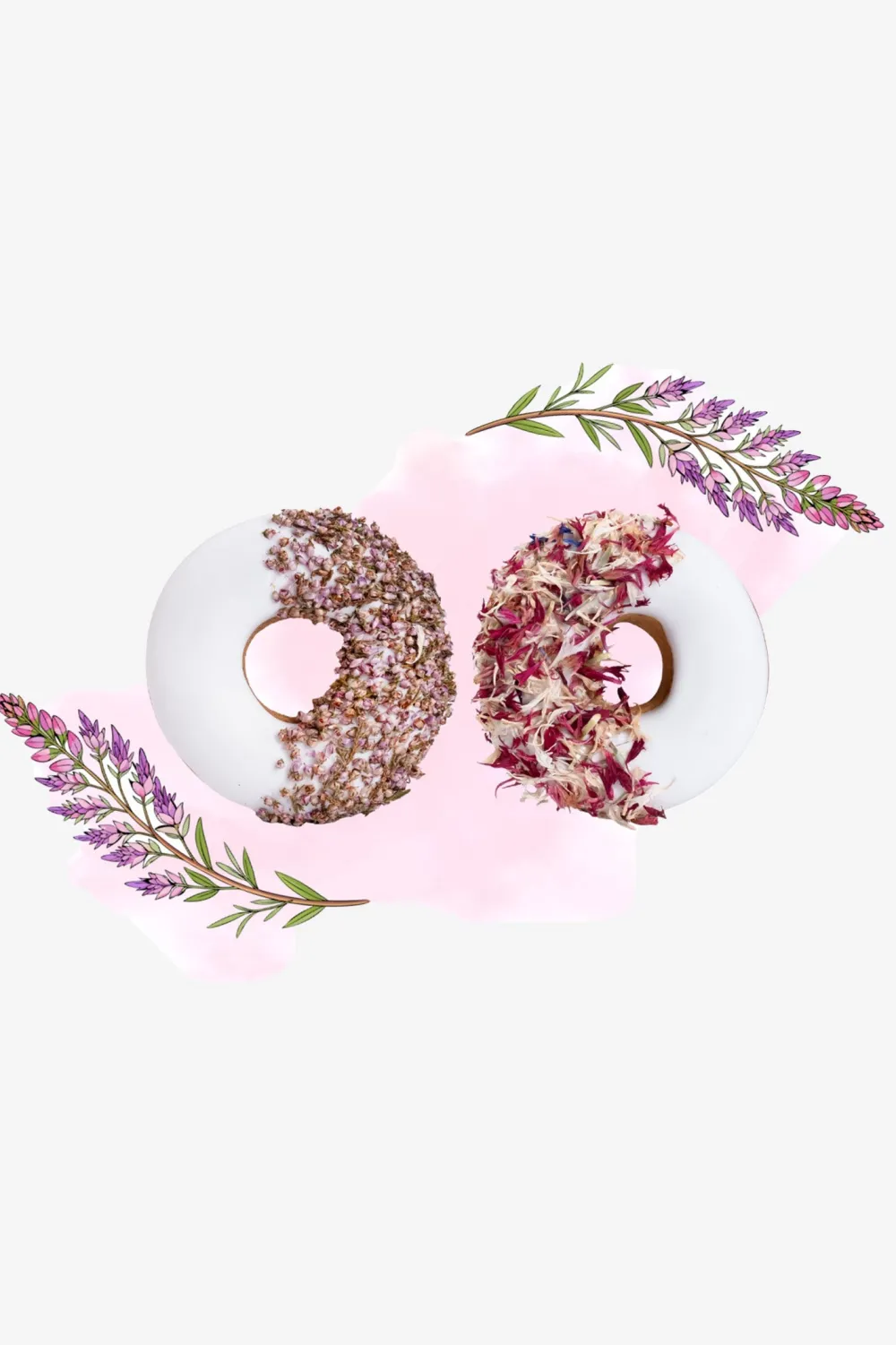 Candy Horse Candy Horse-Hästgodis Donuts Heather & Cornflower 2-pack