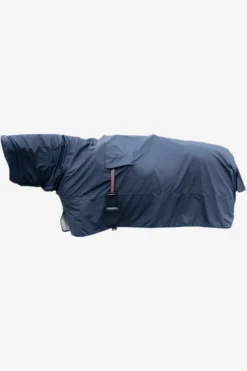 Kentucky Horsewear Hästtäcken & Flughuvor|Kentucky Horsewear-Hurricane Ridregntäcke Navy
