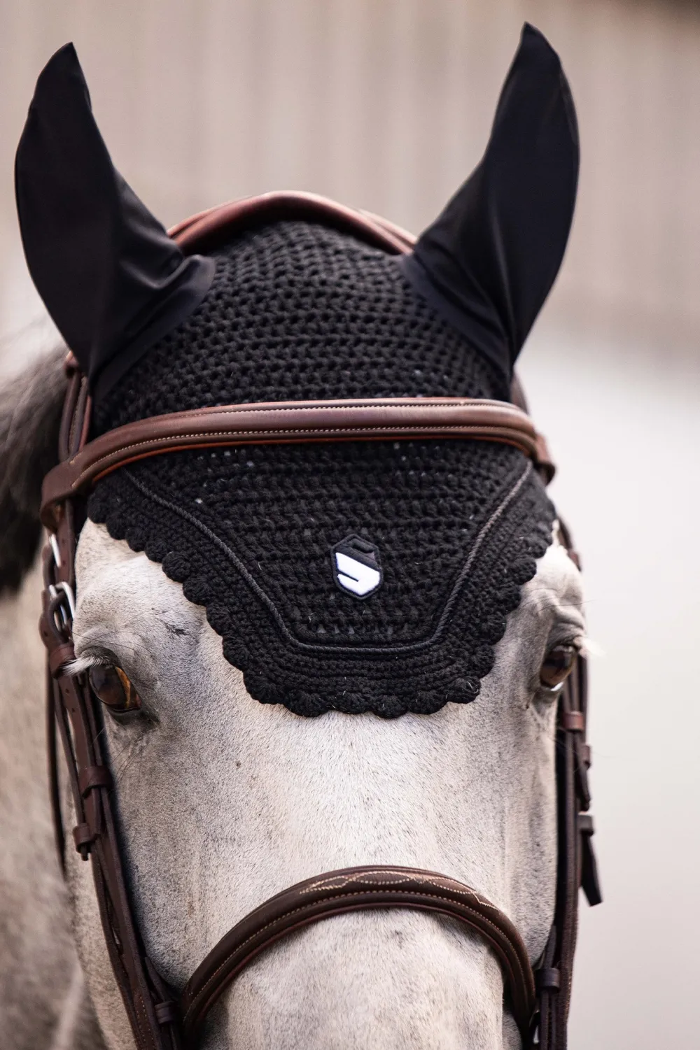Samshield Samshield|Schabrak & Huvor-Huva Broderad Svart