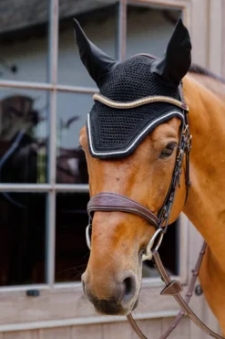 Kentucky Horsewear Kentucky Horsewear|Schabrak & Huvor-Huva Wellington Diamond Rope Svart
