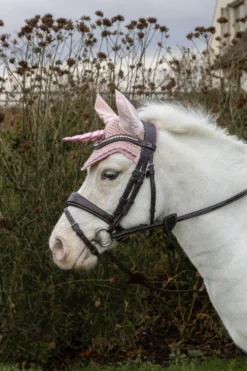 Kentucky Horsewear Kentucky Horsewear|Schabrak & Huvor-Huva Wellington Enhörning Glitter Ljusrosa