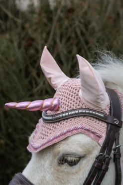 Kentucky Horsewear Kentucky Horsewear|Schabrak & Huvor-Huva Wellington Unicorn Glitter Ljusrosa