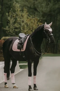 Kentucky Horsewear Kentucky Horsewear|Schabrak & Huvor-Huva Wellington Velvet Pearls Soft Rose
