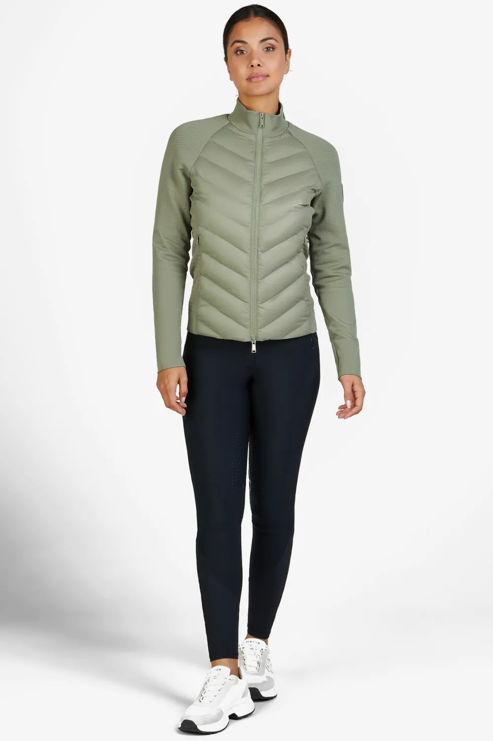 Pikeur Pikeur|Jackor & Kappor-Hybrid Jacka Ljusgrön
