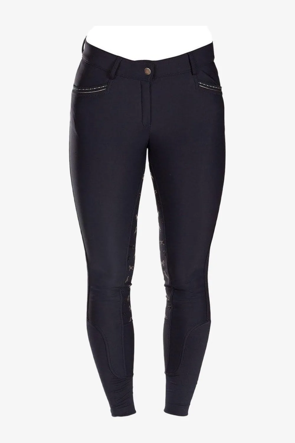 Barn Horselife Ridbyxor & Tights|Ridbyxor & Tights-Isa Vinterridbyxor Junior Grå