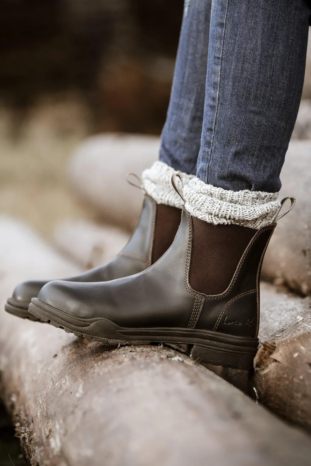 Horselife Horselife|Ridskor-Jodhpurs Farmer Brun