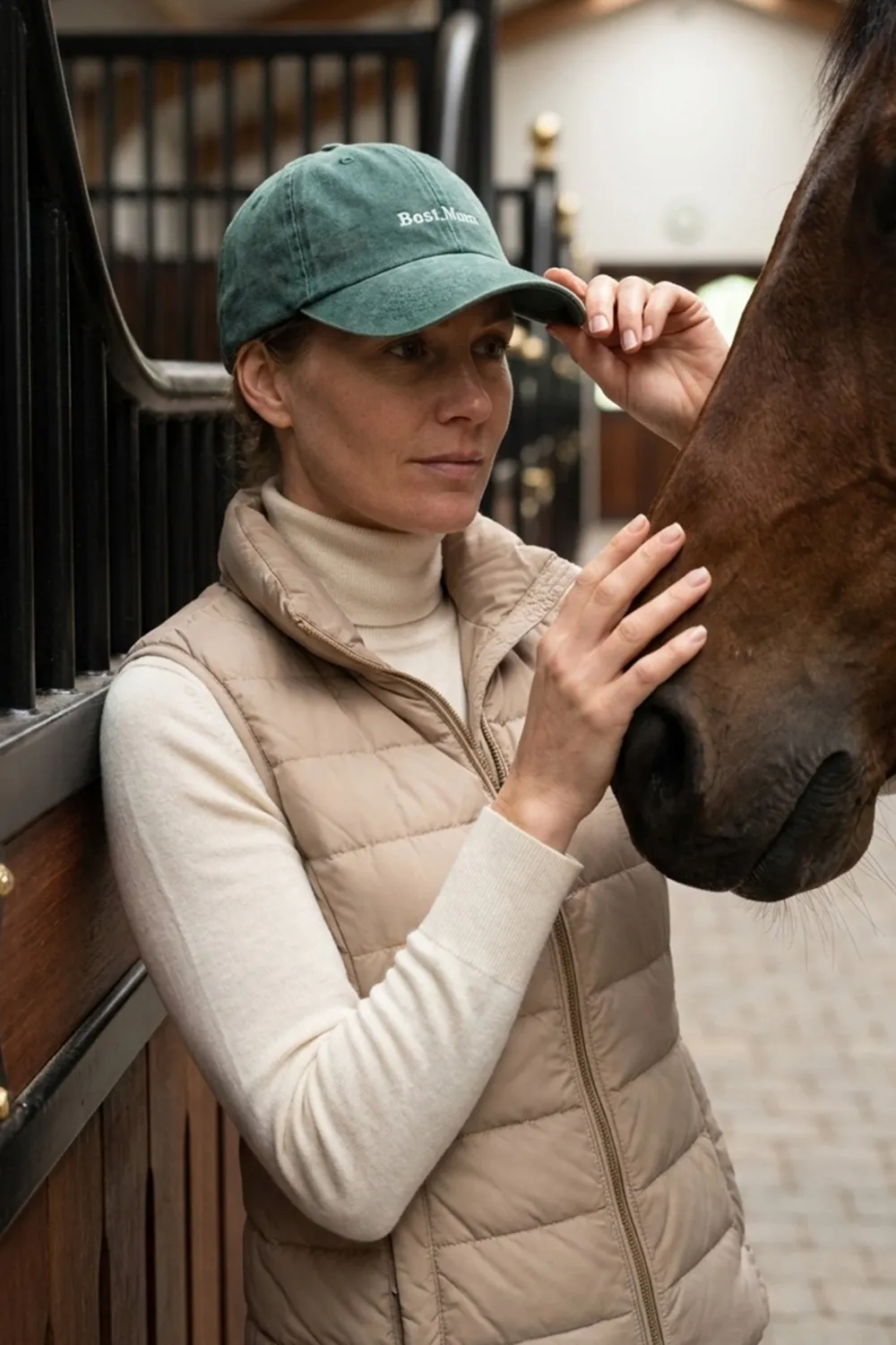Svensk Ridsport Kepsar & Skärp-Keps Best Mom Grön