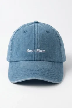 Svensk Ridsport Kepsar & Skärp-Keps Best Mom Ljusblå