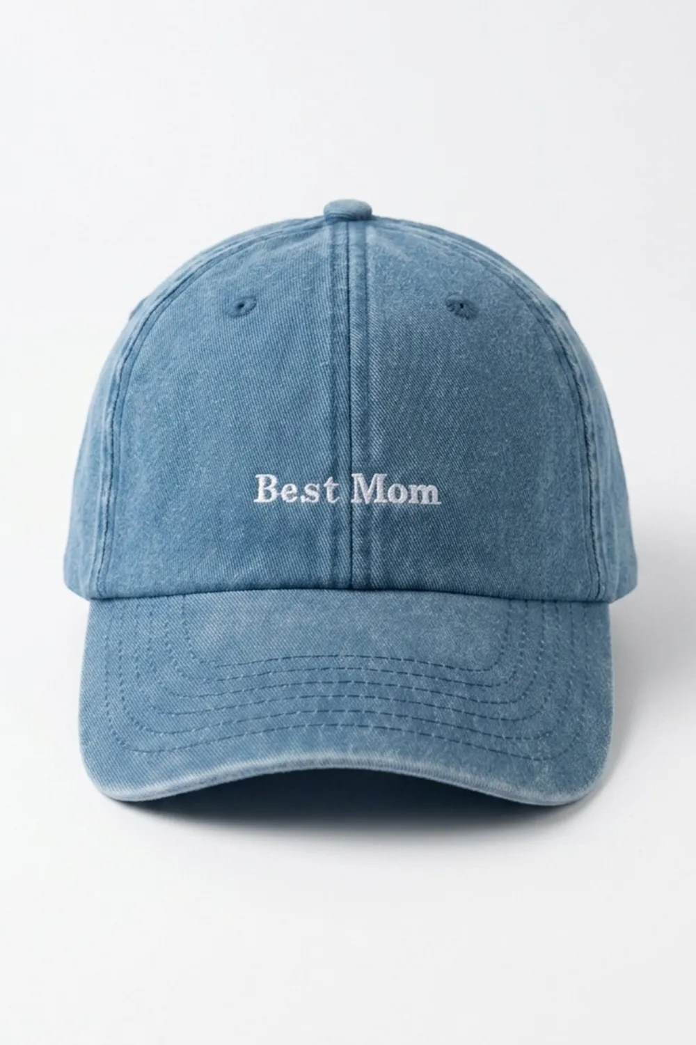Svensk Ridsport Kepsar & Skärp-Keps Best Mom Ljusblå