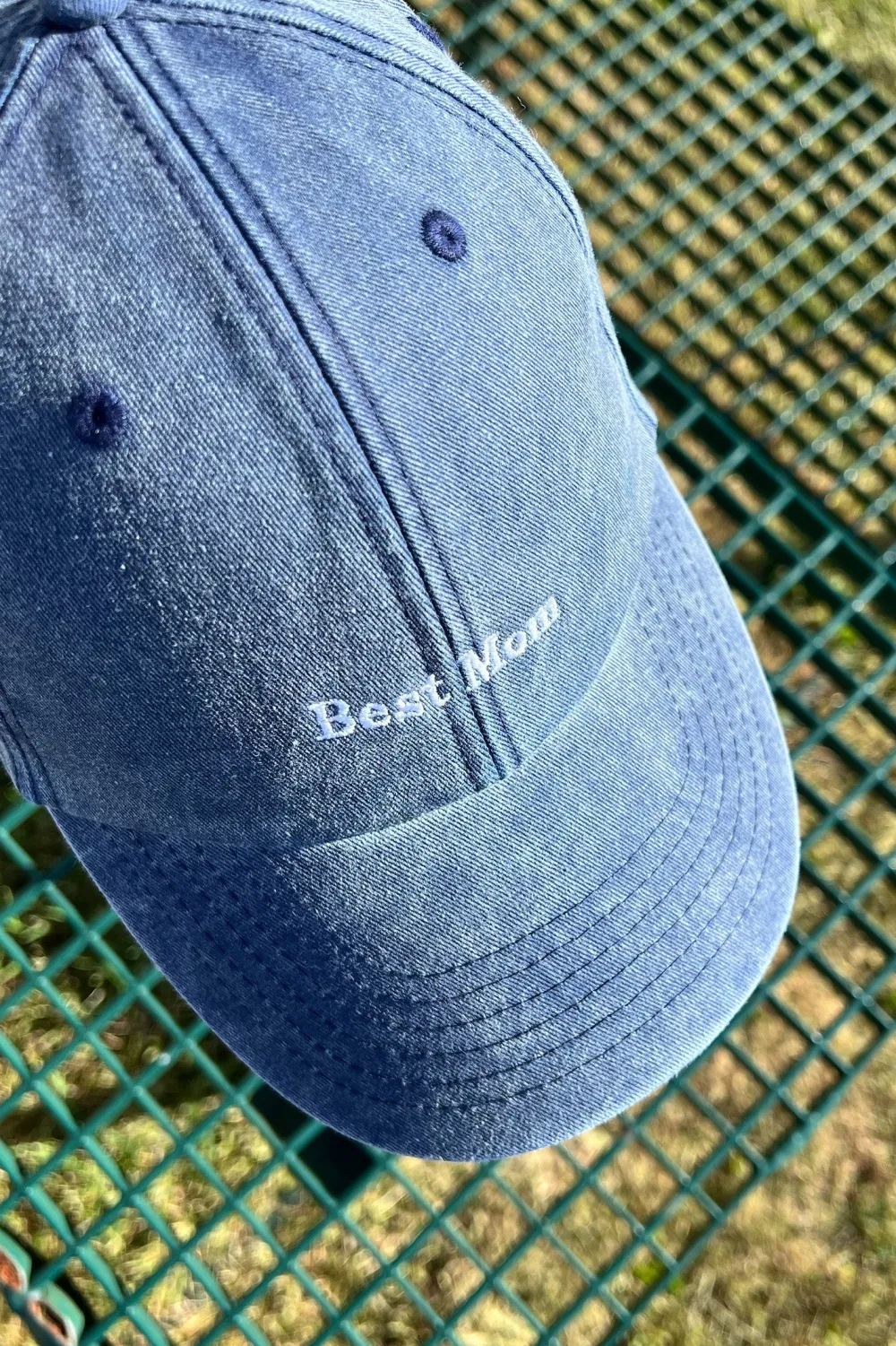 Svensk Ridsport Kepsar & Skärp-Keps Vintage Denim Best Mom