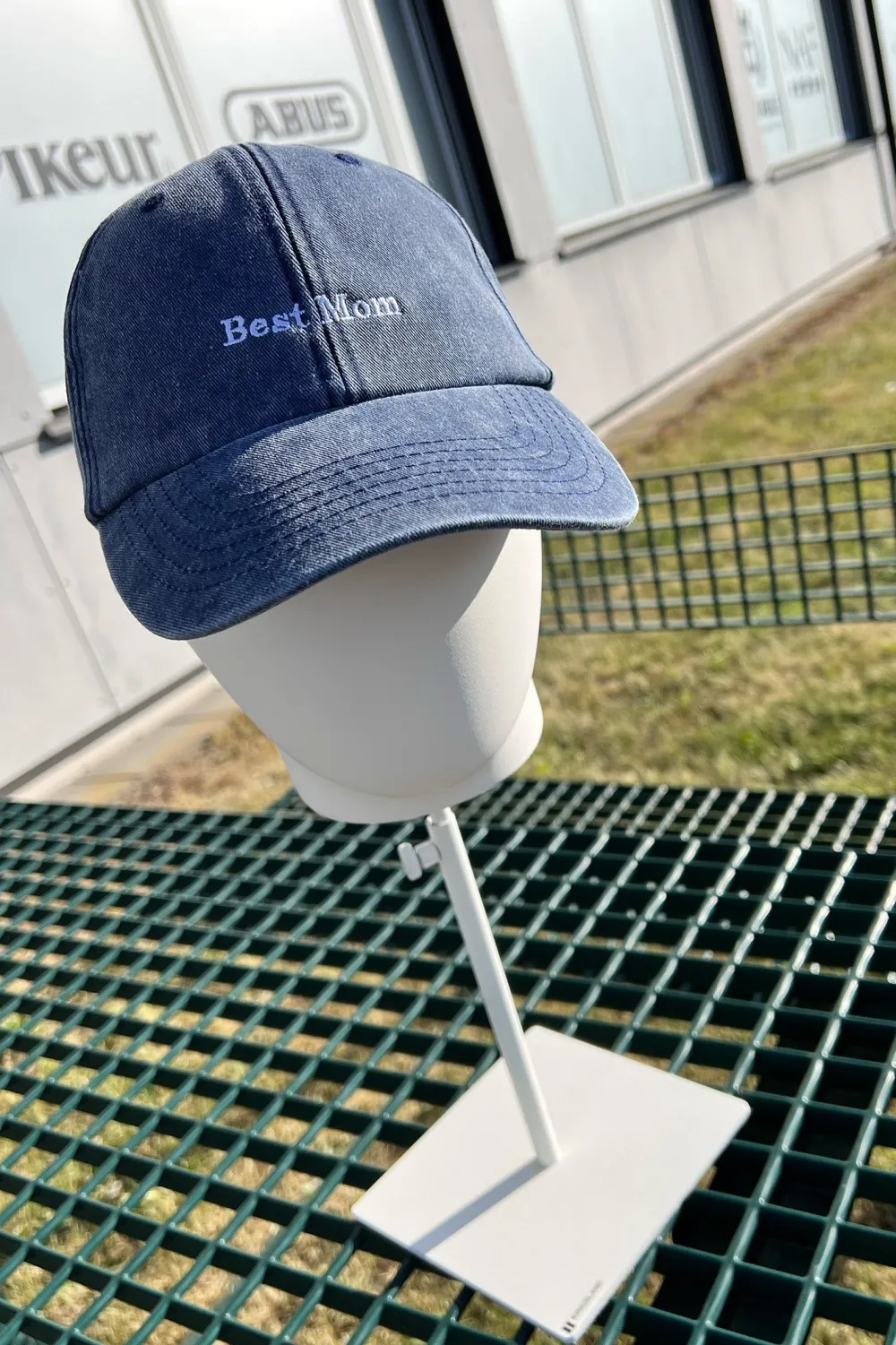 Svensk Ridsport Kepsar & Skärp-Keps Vintage Denim Best Mom