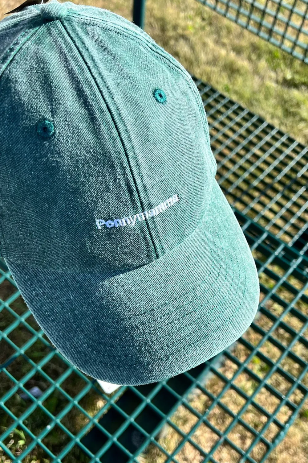 Svensk Ridsport Kepsar & Skärp-Keps Vintage Green Ponnymamma