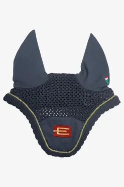 Equiline Schabrak & Huvor|Equiline-Kim Huva E-Logga E65 P358 Navy/Bordeaux/Guld