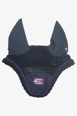 Equiline Schabrak & Huvor|Equiline-Kim Huva E-Logga E11 P101 Navy/Lila/Vit