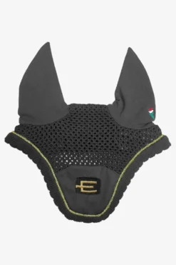 Equiline Schabrak & Huvor|Equiline-Kim Huva E-Logga E23 P358 Svart/Guld