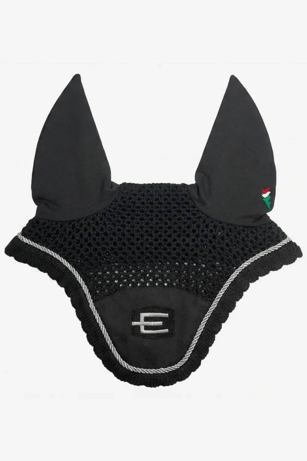 Equiline Schabrak & Huvor|Equiline-Kim Huva E-Logga E22 P356 Svart/Silver