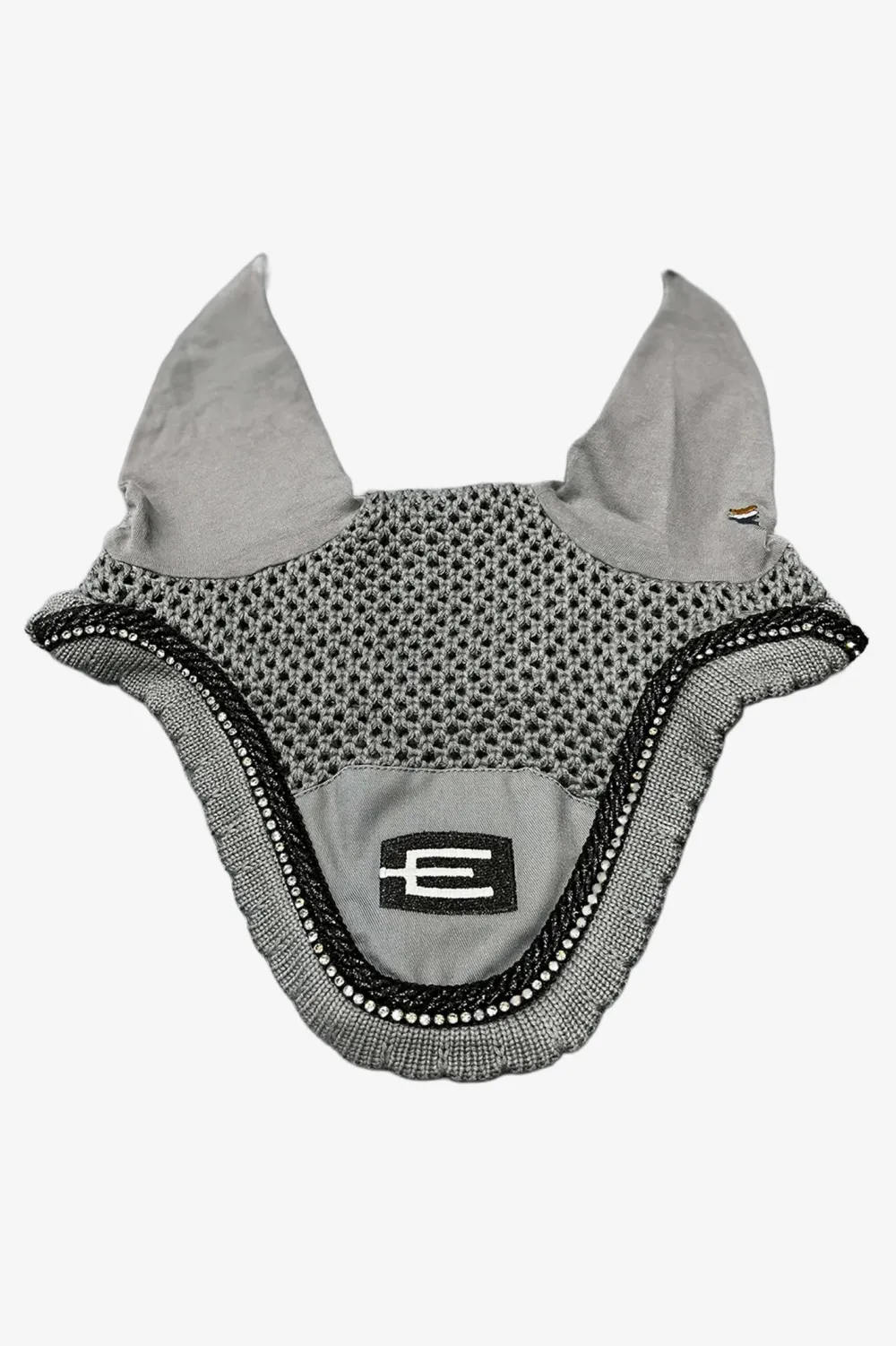 Equiline Schabrak & Huvor|Equiline-Kim Huva E-Logga E20 S006 P112 Grå Svart/Vit