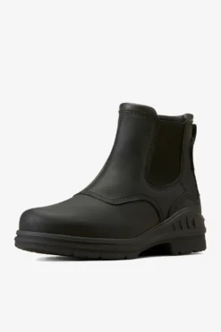 Ariat Ridskor|Ariat-Kängor Barnyard Chelsea Twin Gore II Vattentäta Dam Svart