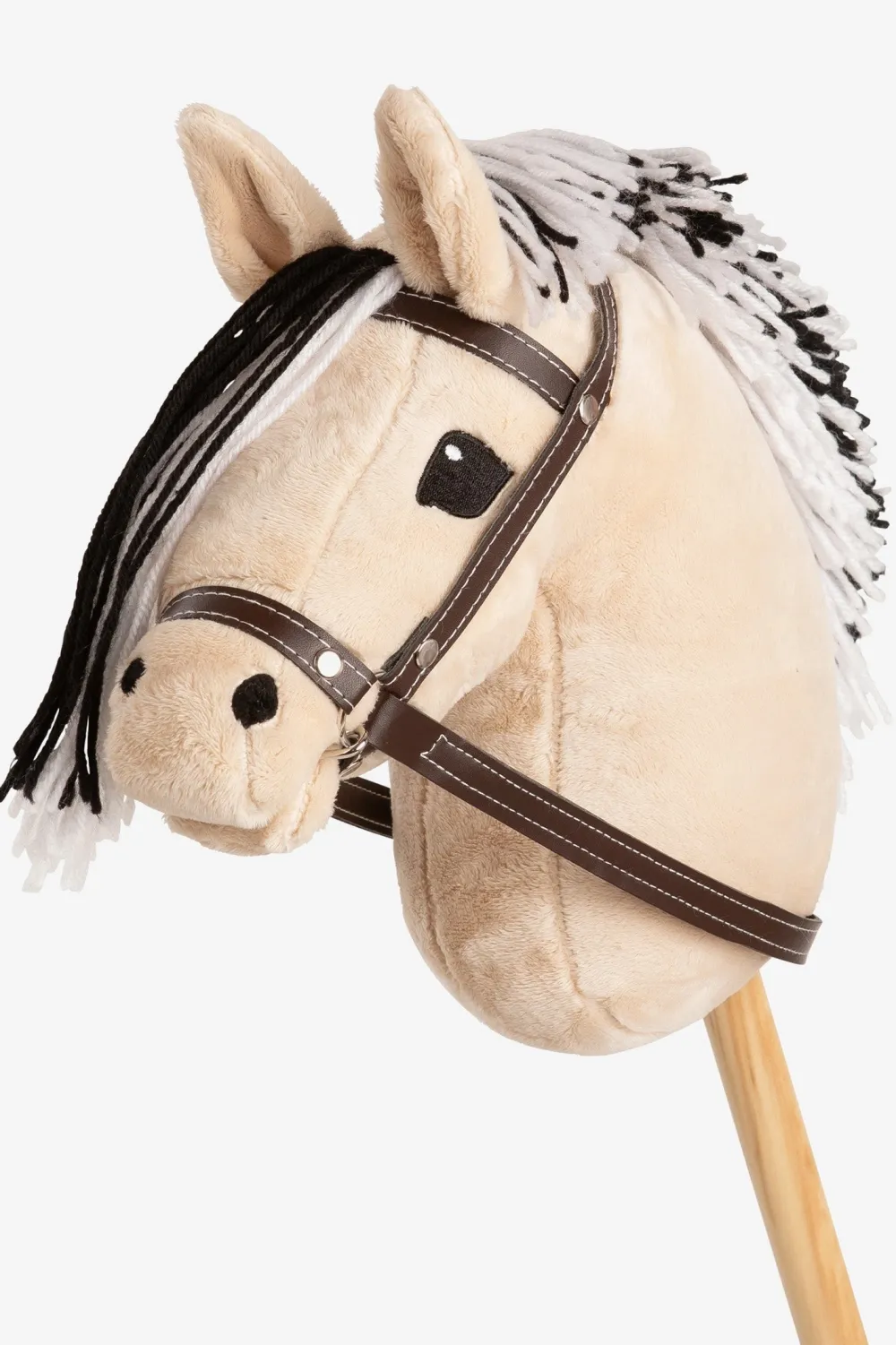 Barn Källquist Equestrian Käpphästar|Källquist Equestrian-Käpphäst Greta Beige med Svart/Vit man