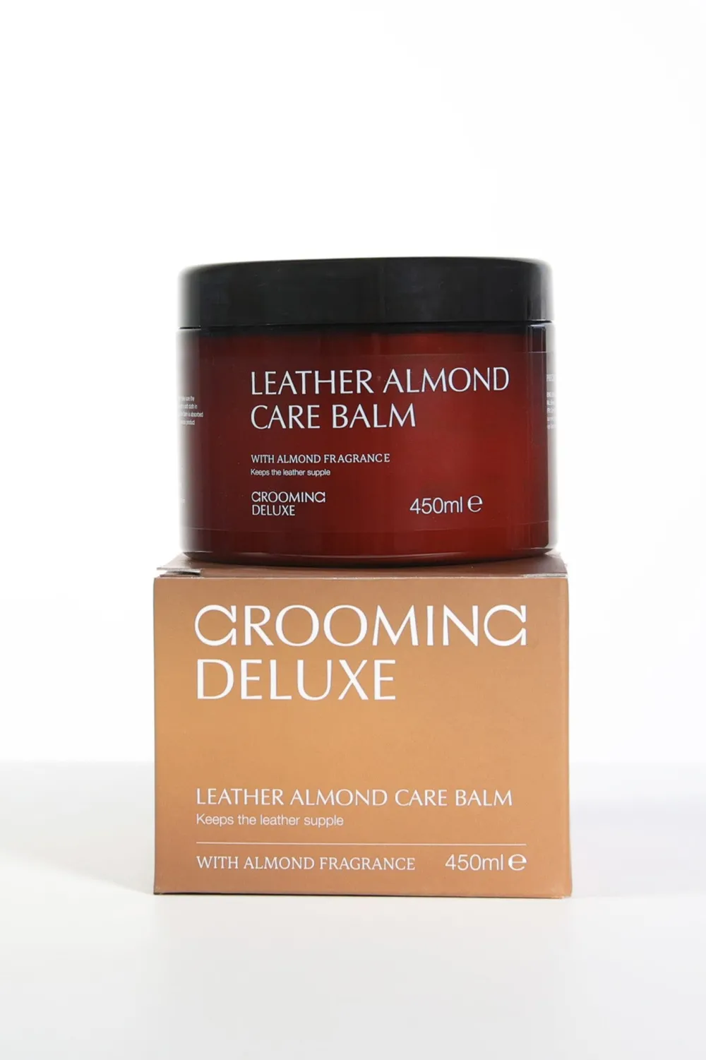 Grooming Deluxe Grooming Deluxe|Skötsel & Hästvård-Läderbalsam Almond care 450ml