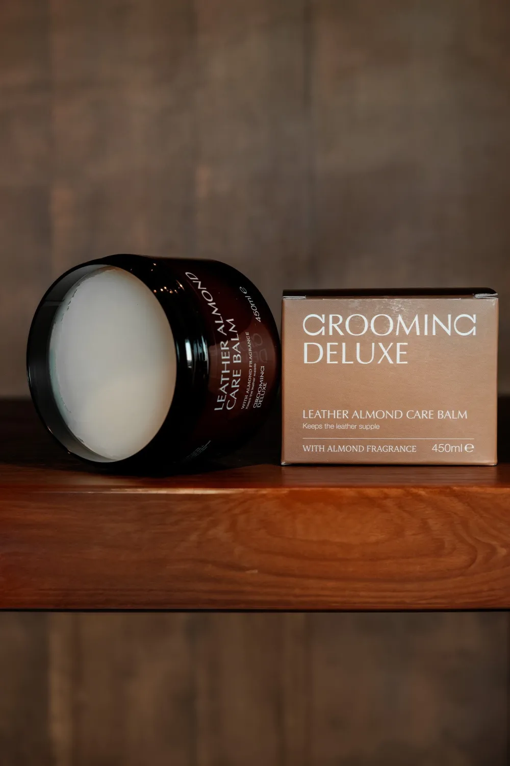 Grooming Deluxe Grooming Deluxe|Skötsel & Hästvård-Läderbalsam Almond care 450ml