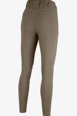 Pikeur Pikeur|Ridbyxor & Tights-Linnett Vintertights Slate Brown