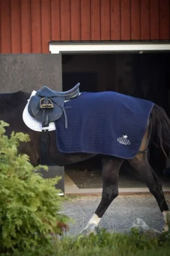 Svensk Ridsport Hästtäcken & Flughuvor-Ländtäcke Thermatex Navy