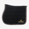 Kentucky Horsewear Kentucky Horsewear|Schabrak & Huvor-Logo Hoppschabrak Svart/Vit/Brun