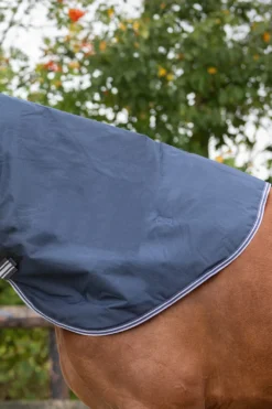 QHP Qhp|Hästtäcken & Flughuvor-uxury Uteha 100gr Navy