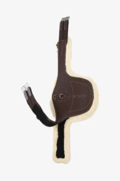 Kentucky Horsewear Sadelgjordar & Tillbehör-Magplatta Fårskinn Brun